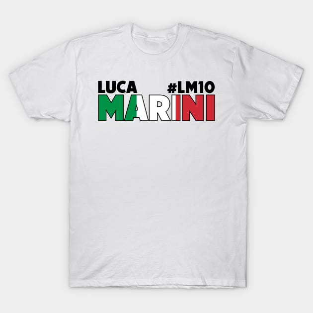 Luca Marini '23 T-Shirt by SteamboatJoe